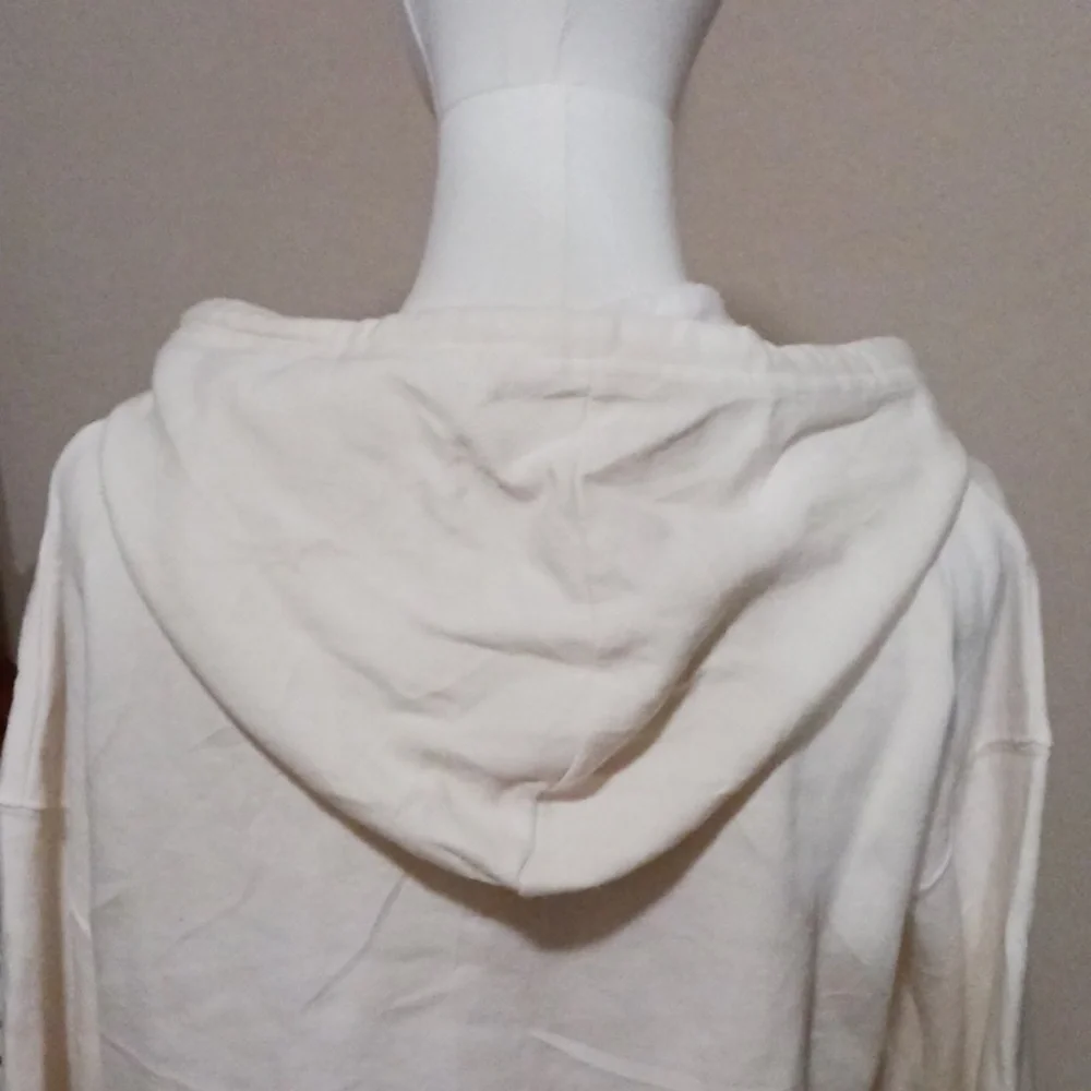 Wild Tribute- Ski Bums Women's Cream Graphic Hoodie - Picture 8 of 13